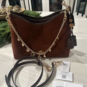 Coach Laurel Shoulder Bag with Tassels